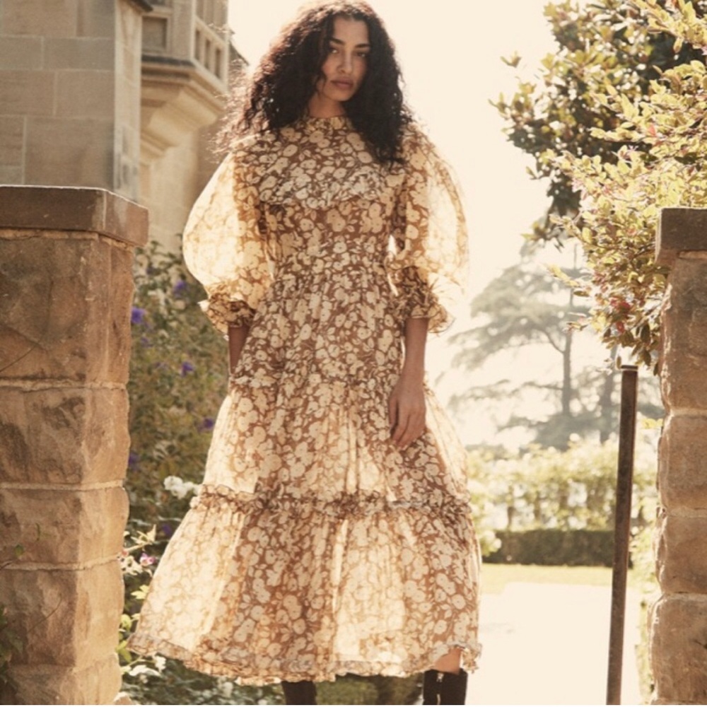Doen Caramel dress xs